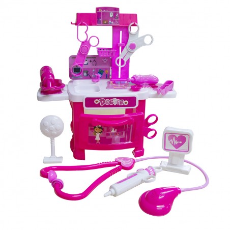 Set dottoressa con accessori 511312 per bambini 28,5x28,5 cm pronto soccorso
