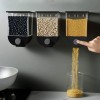 WOOCereal Dispenser contenitore 1,5Kg per cereali frutta secca 210245 Nero