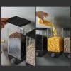 WOOCereal Dispenser contenitore 1,5Kg per cereali frutta secca 210245 Nero