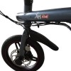 SMART Bicicletta elettrica adulto ruota 14" bici 3 velocità 250W 5,8Ah e display