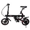 SMART Bicicletta elettrica adulto ruota 14" bici 3 velocità 250W 5,8Ah e display