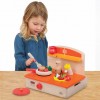 Cucina realistica portatile per bambini 145571 con padella e paletta