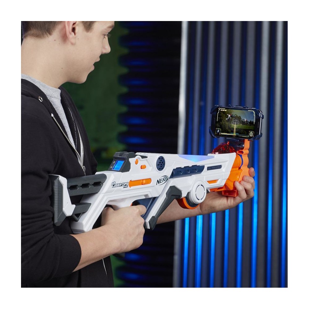 Nerf Laser ops pro deltaburst con schermo LCD fucile laser con app 499717