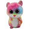 Rodney coloratissimo e peloso 364169 TY BEANIE BOOS criceto peluche occhi grandi