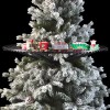 Treno Natalizio per centro albero di Natale 258051 Diametro 89 cm 33 pz addobbo