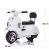 Mini Vespa Ufficiale Piaggio PX 150 Moto LT913 Elettrica Giocattolo Bambini 6V