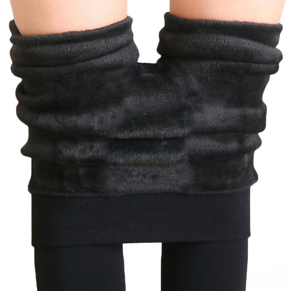 BAYGE Leggings Sportivi Termici da Donna Vita Alta Foderati in Pile Impermeabili e Opachi Controllo della Pancia Slim Fit Pantaloni da Yoga Pantaloni Sportivi Pantaloni in Felpa con Tasche, Blu, XS