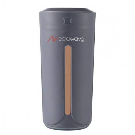 Erogatore di profumo ambienti con led 7 colori 230 ml umidificatore color grigio