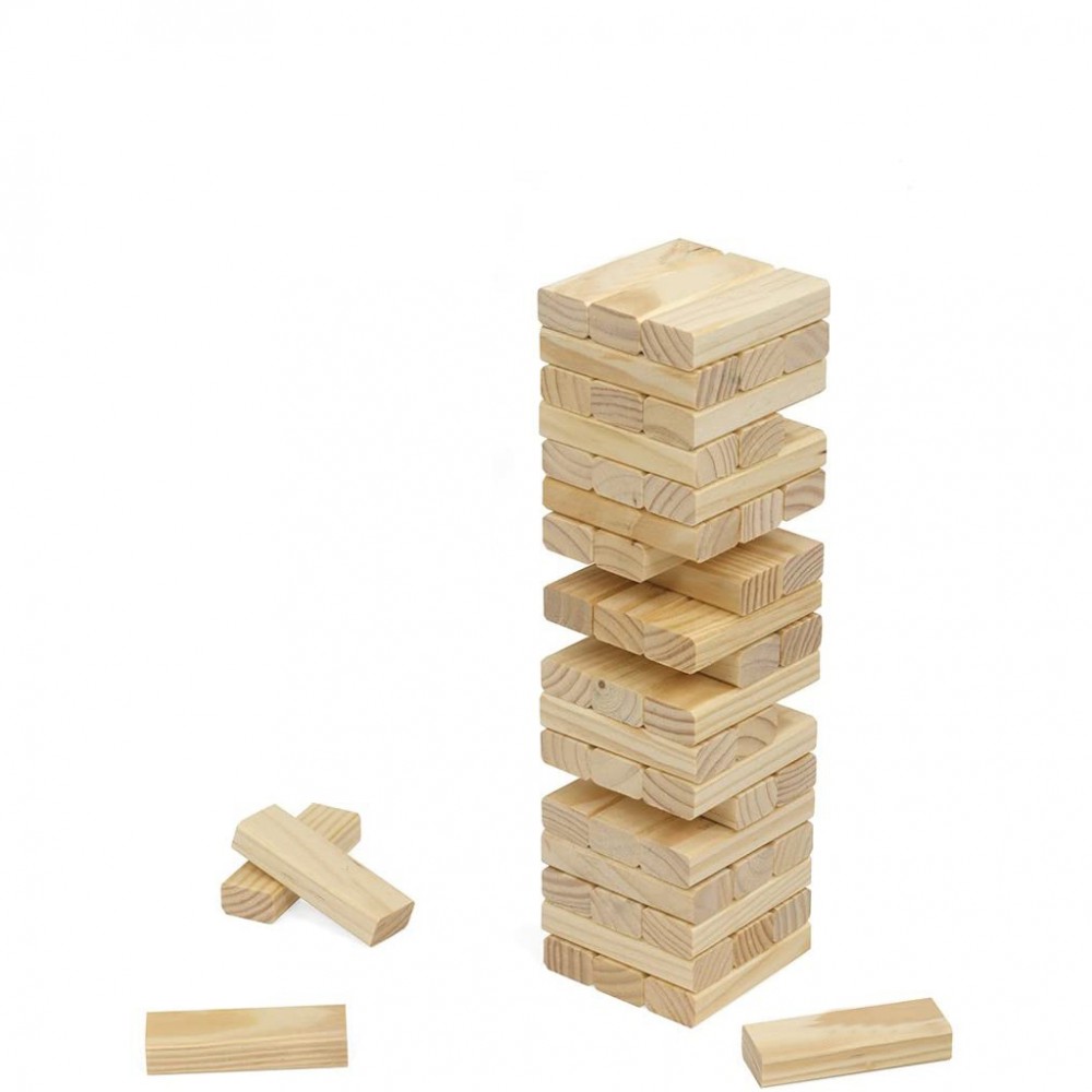 Wobble Tower Gr. S, Altezza 23 Cm, Condo, Torre Di Legno