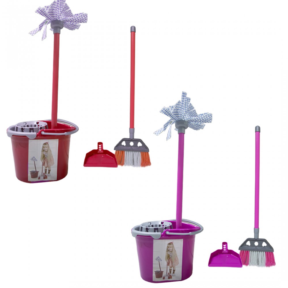 Set Scopa E Paletta Bambini - Giocattolo Pulizie Educativo - Gioco Di Ruolo 3-6 Anni