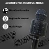 Microfono wireless hifi speaker 812855 registra e ascolta le tue canzoni