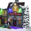 Villaggio natalizio decorazione TRENO 361001 movimento luci e musica 37x27x21 cm