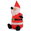 Babbo Natale gonfiabile da 120h cm 785196 con illuminazione LED protezione IP44