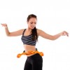 Hula hoop fitness intelligente che non cade 520228 rotazione 360° perdere peso