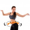Hula hoop fitness intelligente che non cade 520228 rotazione 360° perdere peso