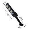 Mini Lampione faro solare led 015018 con accensione al passaggio 5.5V 1.5W