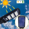 Lampione a ricarica solare 809002 telecomando e sensore movimento 90W 144 Led