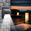 Faretto da muro a ricarica solare e sensore di movimento SMD led 20 LED 1200mAH