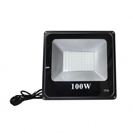 Faro Luce led esterno da muro 100W impermeabile 115844 IP66 6500K luce fredda