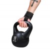 Kettlebell fitness da 8kg in pvc 186960 con sabbia e maniglia anti sfregamento