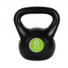 Kettlebell fitness da 6kg in pvc 186953 con sabbia e maniglia anti sfregamento