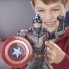 Capitan America lancia scudo 30h cm Marvel Avengers 550821 suoni e in inglese