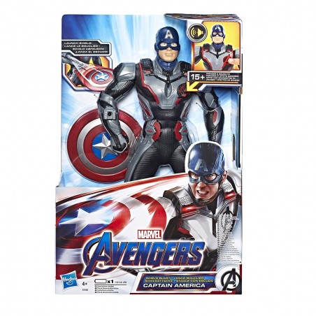 Capitan America lancia scudo 30h cm Marvel Avengers 550821 suoni e in inglese