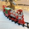 Treno Natalizio e pista 556234 circonferenza di 75 cm con luci e suoni