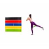 Set 5 pz elastici colorati per fitness 187493 bande resistenza per allenamento