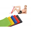 Set 5 pz elastici colorati per fitness 187493 bande resistenza per allenamento