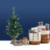 Albero Di Natale 60H Cm 309020 Con base in juta In PVC Abete Artificiale