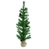 Albero Di Natale 90H Cm 309017 Con base in juta In PVC Abete Artificiale