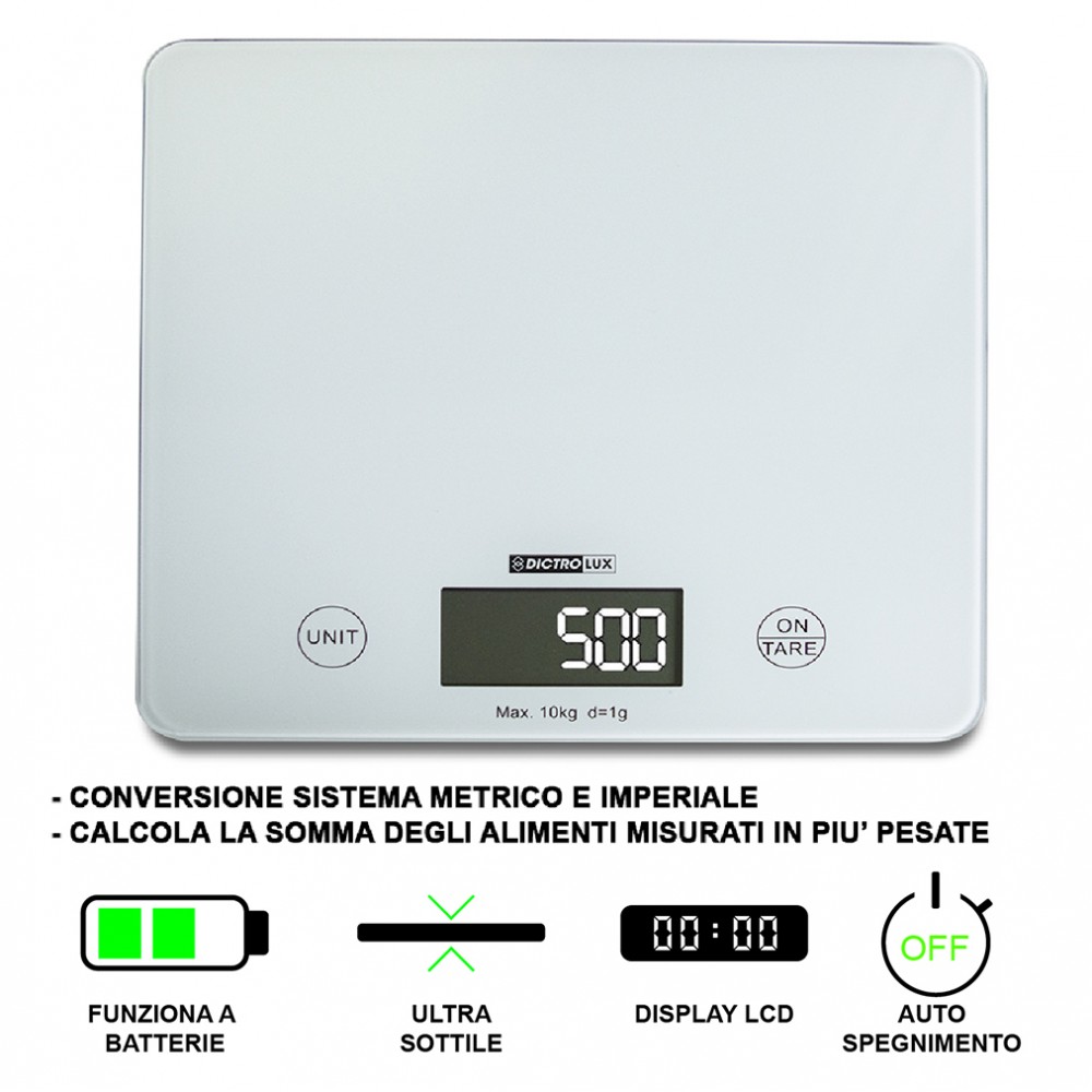 bilancia digitale da cucina di precisione