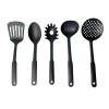 DGBAVARIA set tegami 17pz 20-24-28 cm 255028 NERO manici rimovibili e mestoli