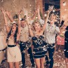 Cannone sparacoriandoli bianchi taglia L 60 cm NY132 per feste party eventi
