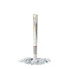 Cannone sparacoriandoli bianchi taglia L 60 cm NY132 per feste party eventi