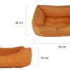 Cuccia morbido cuscino imbottito 551493 per animali taglia piccola 50x30xH18 cm