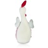 Decorazione peluche Gallina art. 234051 altezza 62 cm in stoffa pasqua decoro