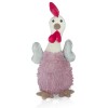 Decorazione peluche Gallina art. 234051 altezza 62 cm in stoffa pasqua decoro