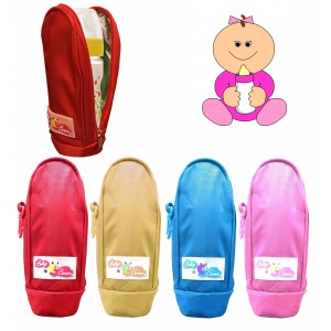 Portabiberon termico in tessuto mantiene temperatura per 3 ore