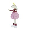 Unicorno decorativo in stoffa idea regalo art. 234049 alto 50 cm pasqua