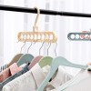 Set 2 Grucce organizzatore appendiabiti salvaspazio Magic Clothes Hanger Storage