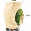 Cappuccio protezione copri piante esterne antigelo traspirante 100x80 cm