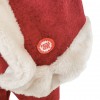 Babbo Natale Rosso e Crema 144202 Addobbo Natalizio 90H cm con Musica e Luci