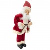 Babbo Natale Rosso 144194 con Meccanismo a Carillon 45H cm Suoni e Movimento