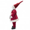 Babbo Natale Abito Rosso e Crema 144198 Addobbo Natalizio 50H con Minilucciole