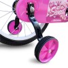 Bicicletta Magic per bambine B062 taglia 16 cestino rotelle età 5-7 anni ROSA