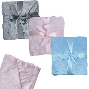Nottediluna baby plaid extra caldo 832189 in fibra vellutata 100 x 70 cm
