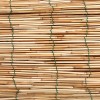 Tenda arella bamboo 202463 con carrucola resistente alle intemperie 120 x 260 cm