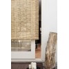 Tenda arella bamboo 202463 con carrucola resistente alle intemperie 120 x 260 cm